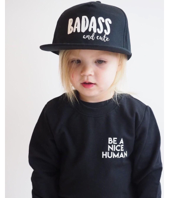 Be a nice human sweater in 4 kleuren beschikbaar