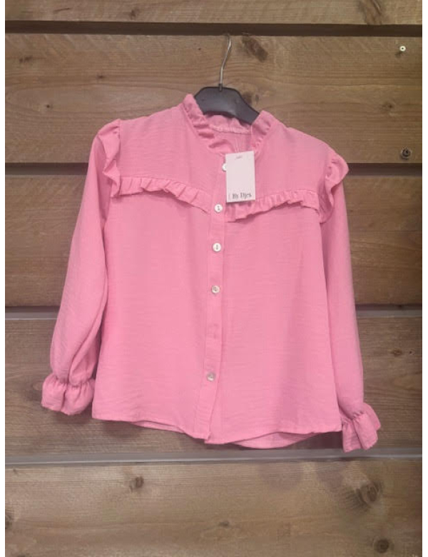 Blouse roze 