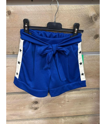 Short blauw 