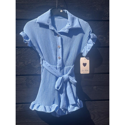 Playsuit blauw