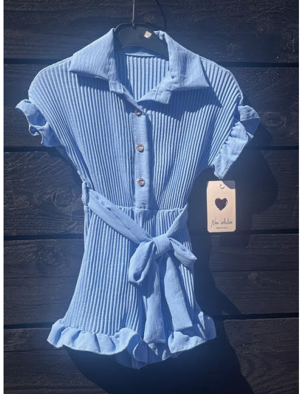 Playsuit blauw