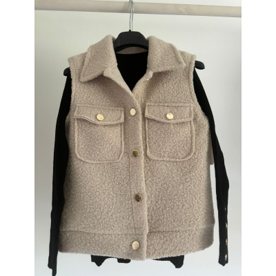 Gilet cremé