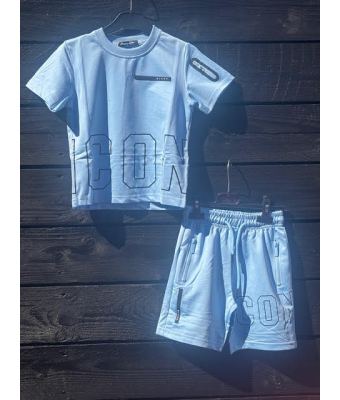 Icon blauw kort