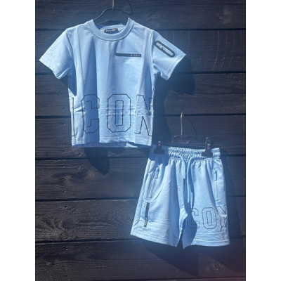 Icon blauw kort