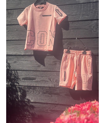 Icon roze kort