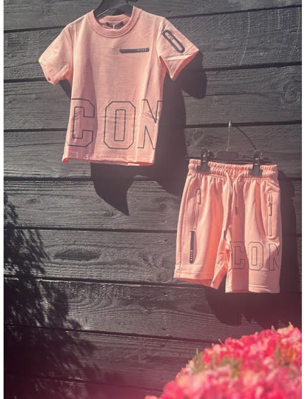 Icon roze kort