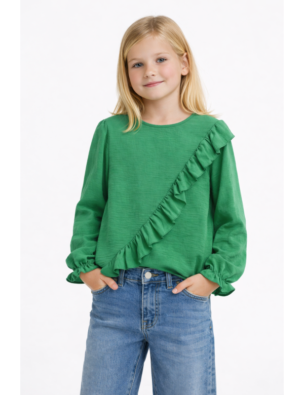Blouse groen