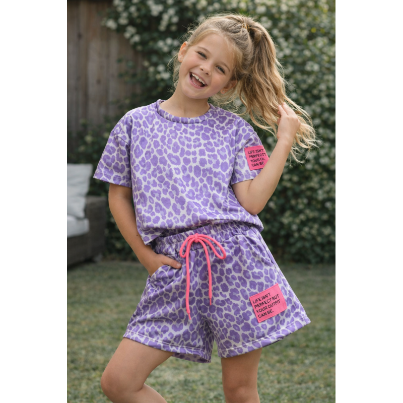 Set meiden lila panter