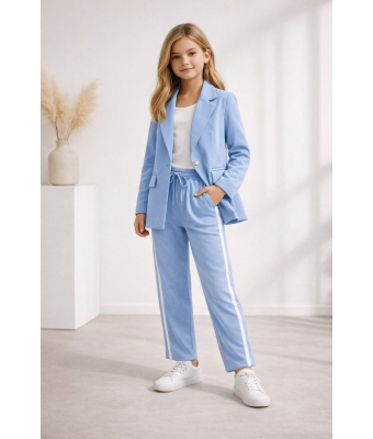 Blazer set 2-delig Blauw