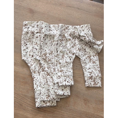 broek drops grijs/bruin