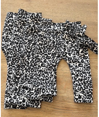 Broek panter grijs 