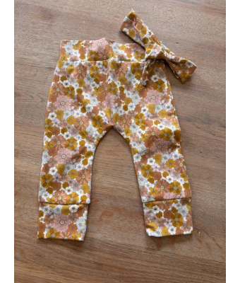Broek retro flower
