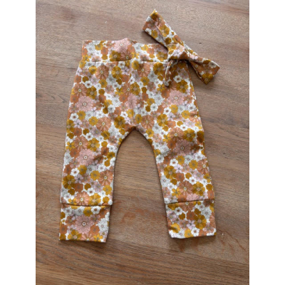 Broek retro flower