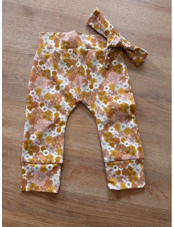 Broek retro flower