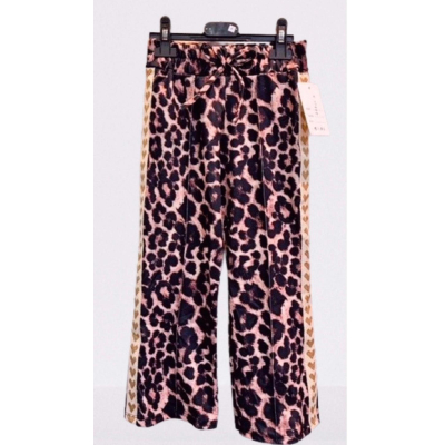 Panter pantalon met hartjes bies